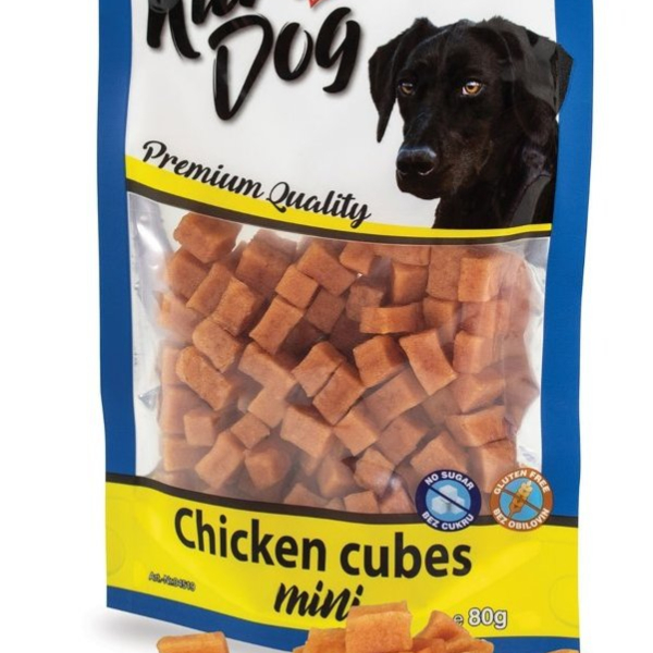 KIDDOG MINI kuřecí kostičky 80 g