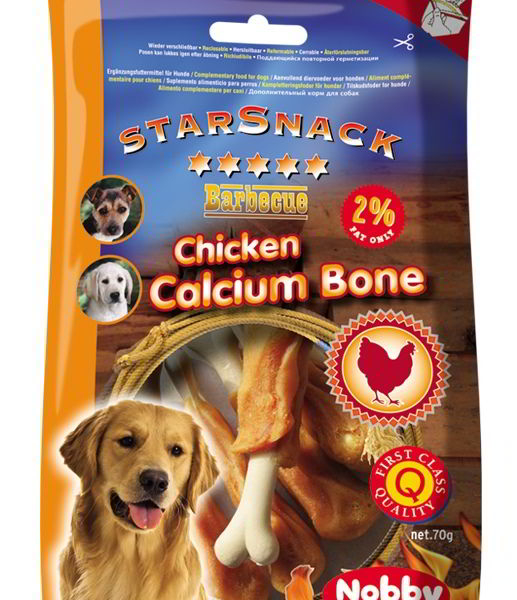 Nobby StarSnack Chicken Calcium Bone kalciová kost s kuřetem