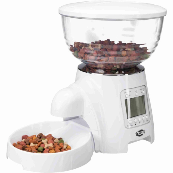 Automatické krmítko TX7, zásobník na 5 l, 5 dávek 40x26x34cm (RP 2,90 Kč)