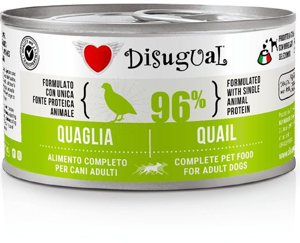Disugual Dog Single Protein Křepelka konzerva