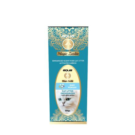 AQUA Magic Zeolite - granulovaný deodorant pro kočičí WC