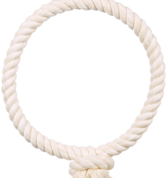 Závěsný bavlněný kruh s uzlem 25cm TRIXIE
