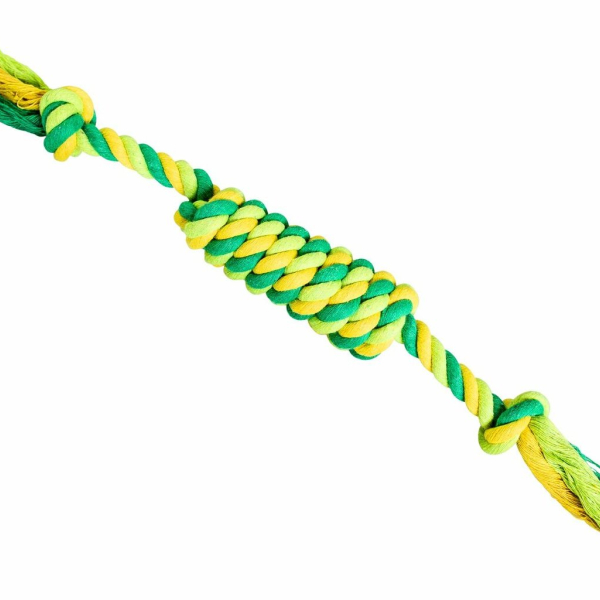 Uzel válec HipHop bavlněný se 2  knoty 38 cm / 100 g limetková, zelená