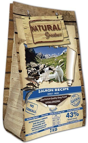 Natural Greatness Salmon Recipe Mini Sensitive /losos