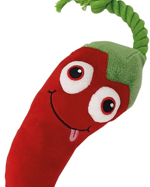 Nobby plyšová hračka pro psy Chilli paprička 32 cm