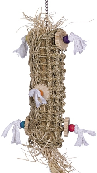 Nobby aktivní hračka pro papoušky cylindr z mořské řasy 52 x 14 cm