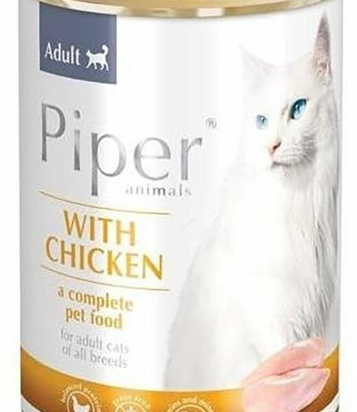 PIPER CAT konzerva pro kočky, s m masem