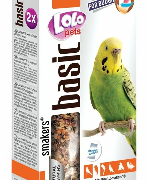 LOLO SMAKERS 2 klasy na přepeření pro andulky 90 g