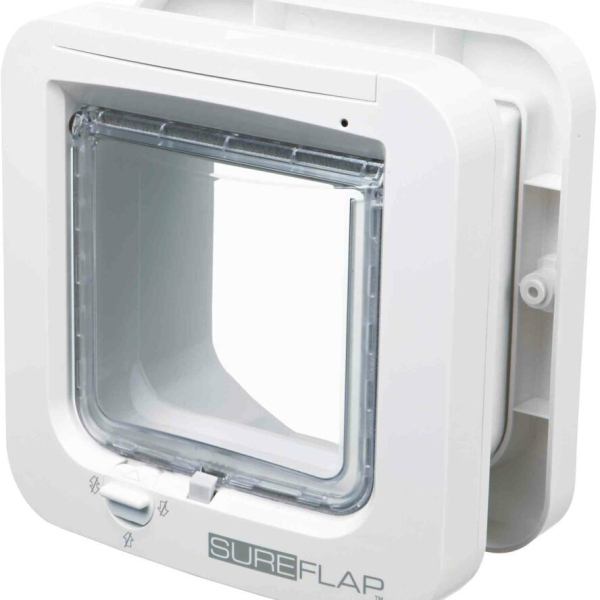 SureFlap 4-cestná dvířka na mikročip 21 x 21 cm - bílé (RP 2,90 Kč)