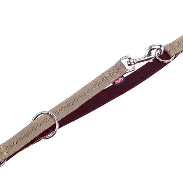 Nobby SOFT GRIP vodítko přepínací 200cm / 20mm béžová