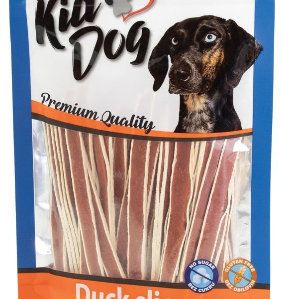 KIDDOG kachní proužky carpaccio 80 g