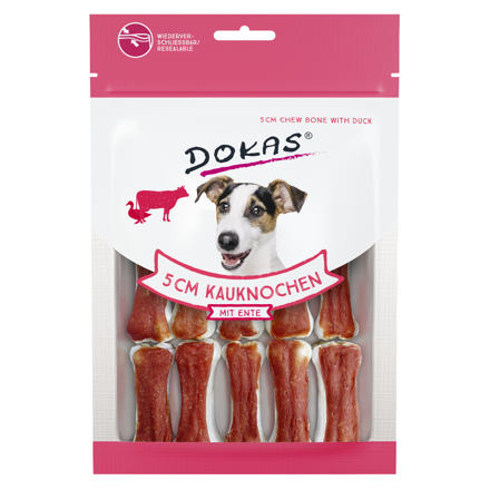 Dokas - Kosti z hovězí kůže s kachním