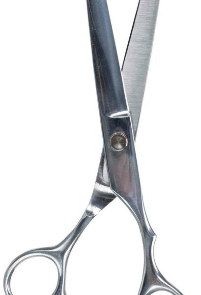 Profesionální kovové nůžky dlouhé, s nastavit. šroubem 20 cm