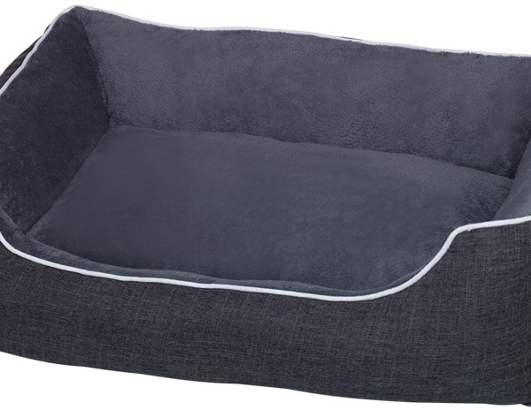 Nobby Classic obdelníkový pelíšek Purus tmavě šedá 120 x 85