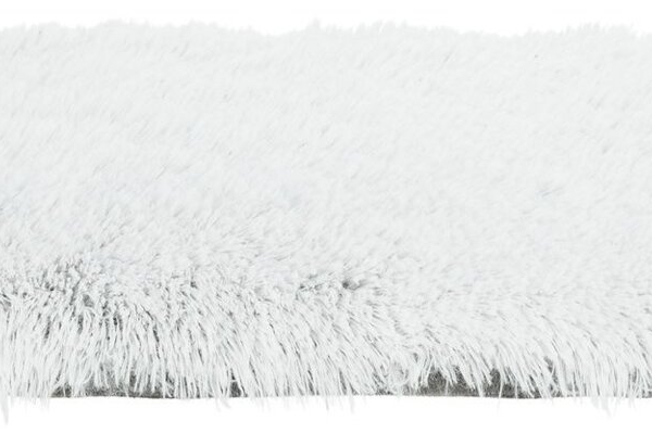 HARVEY hebká podložka na okenní parapet, 90 x 28 cm, bílá-černá