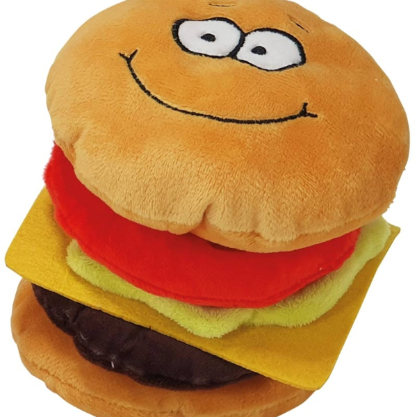 Nobby Classic hračka pro psy Cheeseburger 15 cm