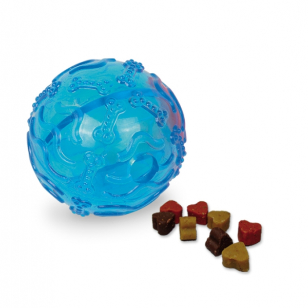 Nobby TRP Snack Ball plnící hračka malá 8cm modrá
