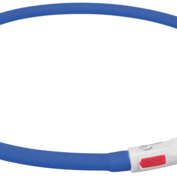 Flash USB svítící obojek XS-XL 70 cm / 10 mm - (RP 2,10 Kč)