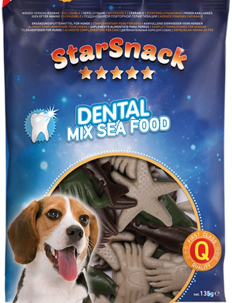 Nobby StarSnack Dental Mix Sea Food dentální pamlsky 135g