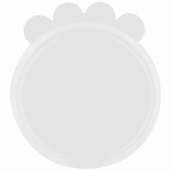 Víčko na konzervy, silikonové / transparentní