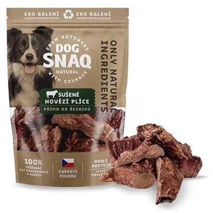 DOG SNAQ hovězí plíce sušené