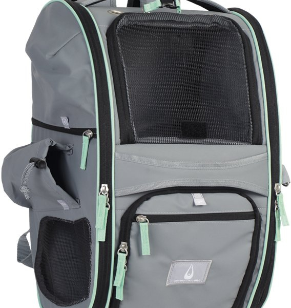 Nobby multifunkční batoh NOMAD pro kočky a psy do 6kg 45x26x27cm šedý