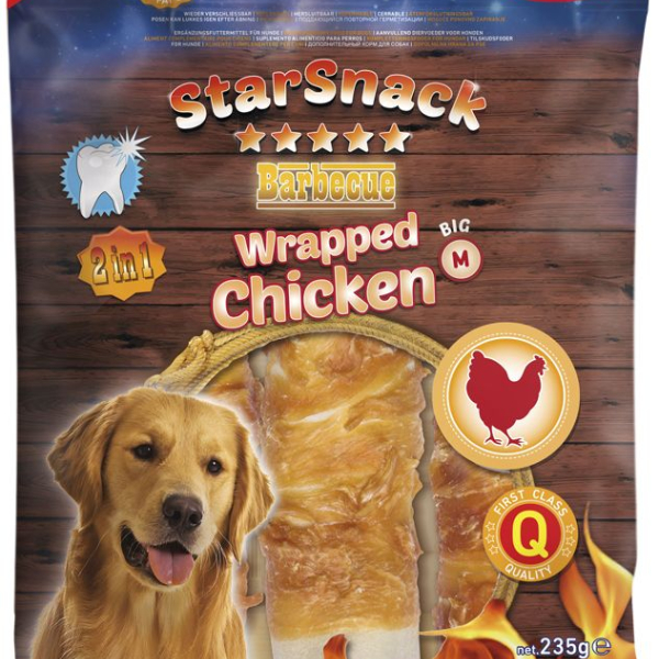 Nobby StarSnack BBQ Wrapped Chicken M pamlsky