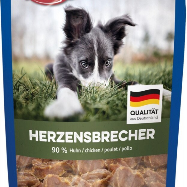 PREMIO kuřecí srdíčka, sušená kuřecí prsa 90% masa, 100g - DOPRODEJ