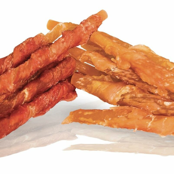 KIDDOG mix mrkvových tyčinek kuřecí + kachní 12 cm 250 g