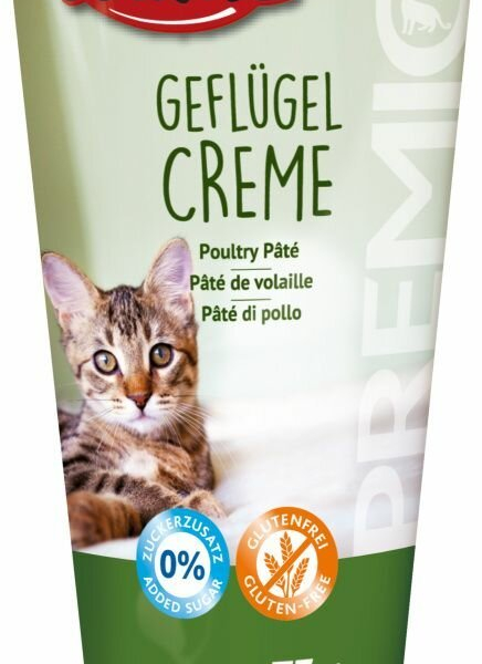 PREMIO GeflügelCreme, drůbeží pasta pro kočky, 75g