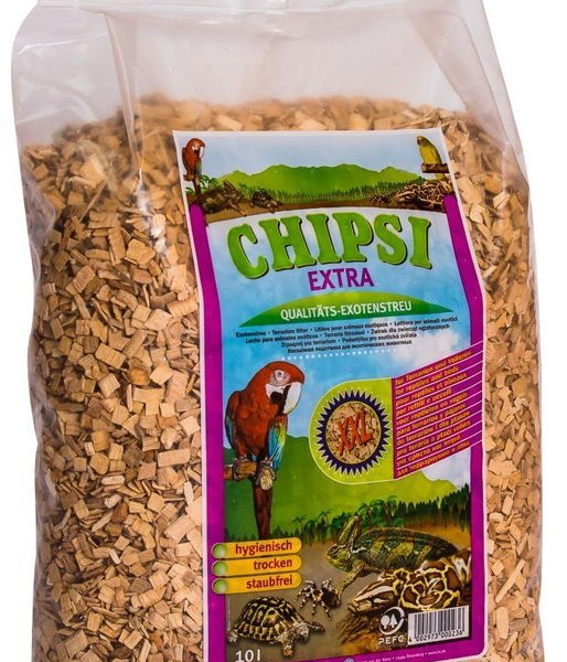 CHIPSI EXTRA XXL 50 L /15 kg dřevěné štěpky z bukového dřeva