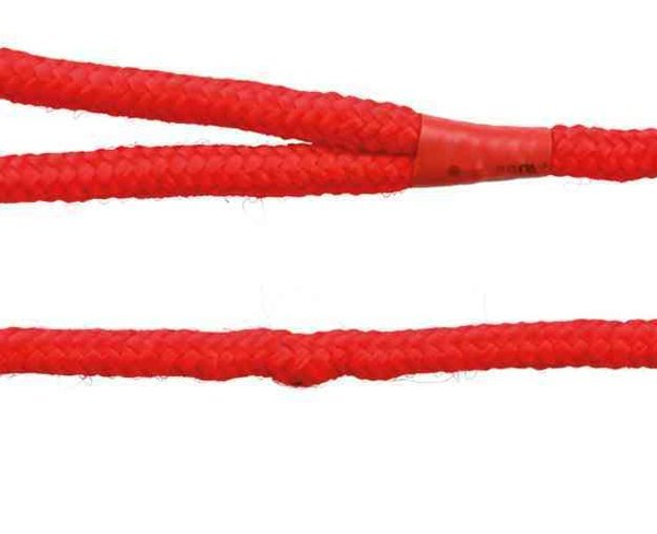 Vrhací míč z tvrdé gumy na šňůře  5 cm/1 m