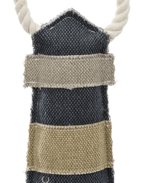 BE NORDIC maják se zvukem, tkanina/lano, 29cm
