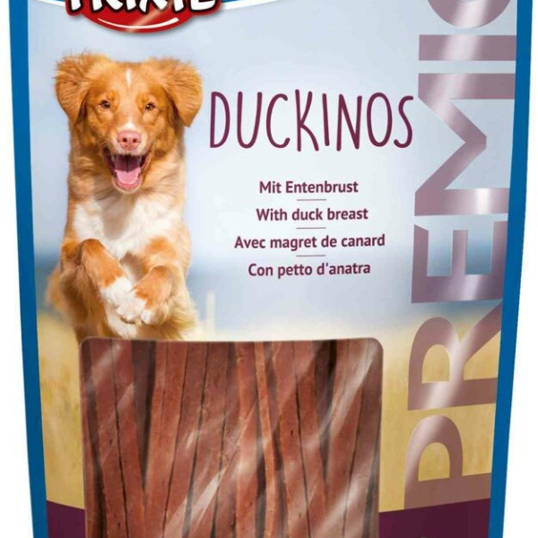 Premio DUCKINOS Light - proužky kachního masa 80 g