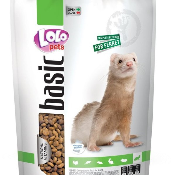 LOLO BASIC kompletní krmivo pro fretky 500 g Doypack