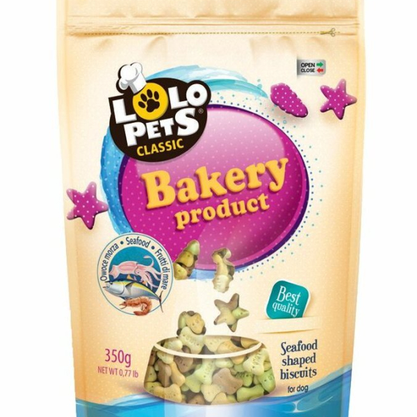 Sušenky KOSTIČKY MOŘSKÉ PLODY  pro psy 350 g