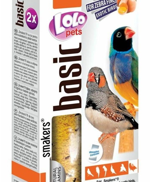 LOLO SMAKERS 2 klasy vajíčkové pro zebřičky 50 g