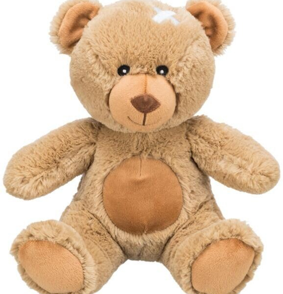Be Eco medvěd TEDDY, plyšová hračka se zvukem, 23 cm
