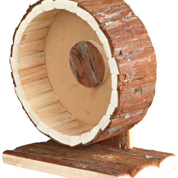 Natural Living - kolotoč dřevěný pro myši a křečky ø 23 cm
