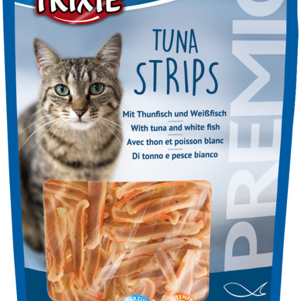 PREMIO Tuna Strips - pásky s tuňákem, 20g