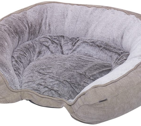 Nobby Classic ortopedický pelíšek Napo hnědá paměťová pěna 97 x 76 x 21 cm