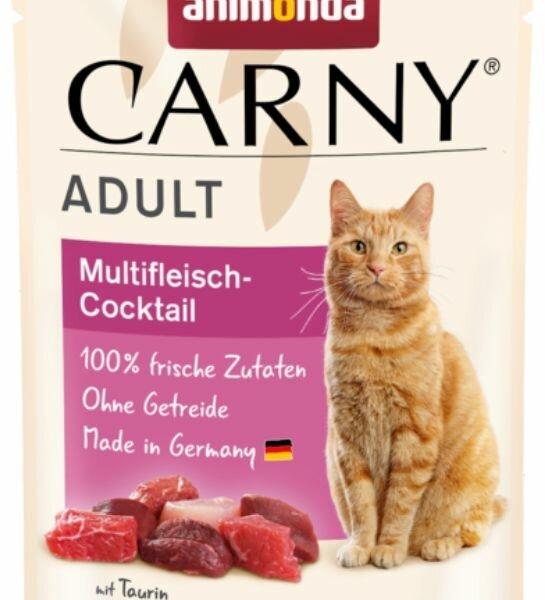 Carny Adult 85 g hovězí, krůta+ráčci, kapsička pro kočky