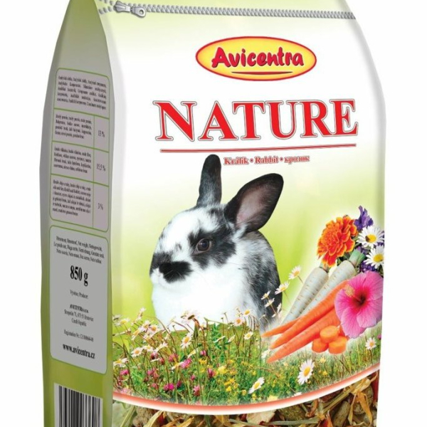 AVICENTRA NATURE PREMIUM králík 850 g