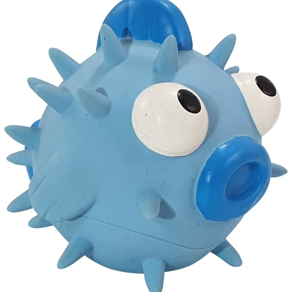 Nobby latexová hračka pro psy Spike ryba 11 cm