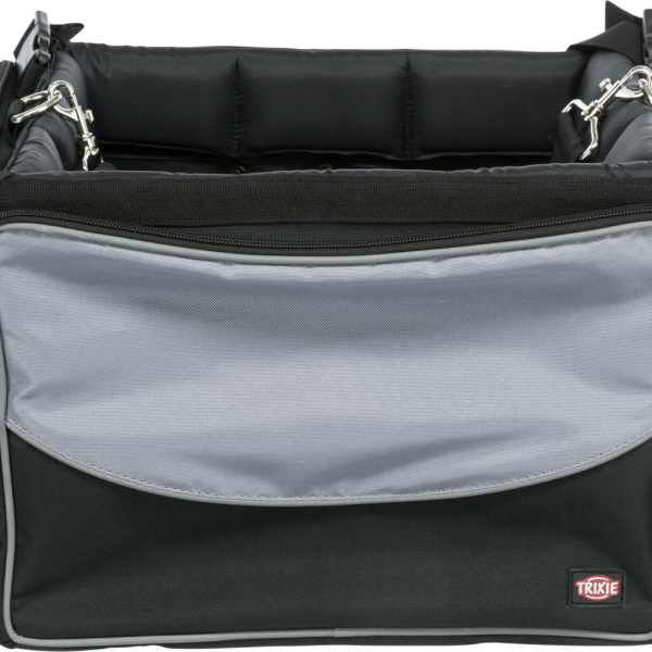Front-Box transportní box na řidítka, 41 x 26 x 26cm, šedá (max. 6kg)