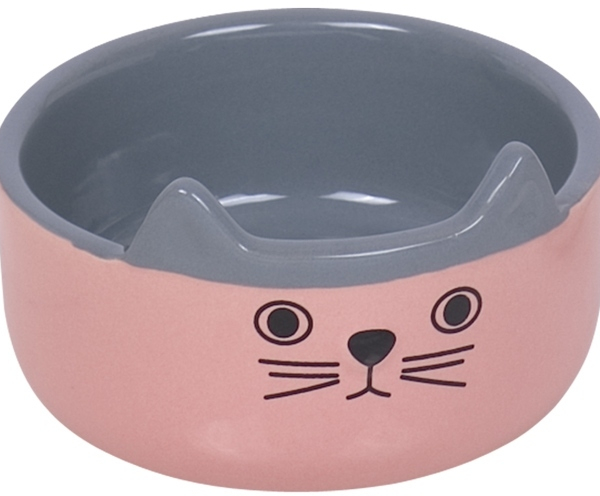 Nobby CAT FACE keramická miska pro kočky 13x4