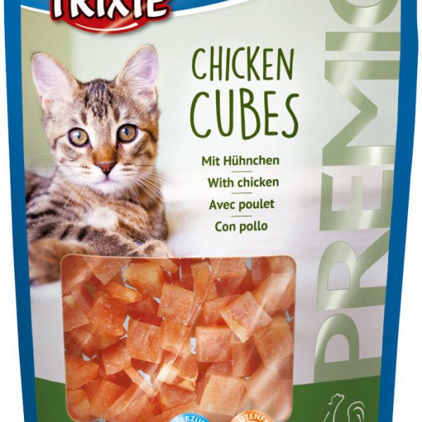 Premio CUBES - kuřecí kostičky 50 g