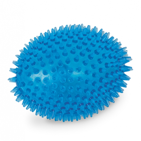 Nobby TRP Football hračka masážní bodlinky 11cm modrá