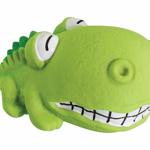 Mini krokodýl BigHead 9 cm, se zvukem, latex,  HipHop