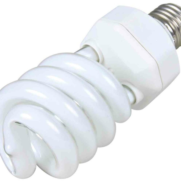 Ptačí lampa, světelné spektrum UVA, UVB záření 23 W (RP 2,10 Kč)